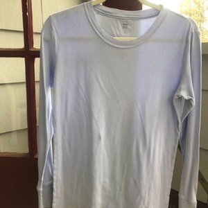 Gap Supersoft Lavender Long Sleeve Shirt (Large)
